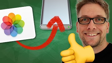 macOS Verplaatsen / Kopiëren van fotobibliotheek naar externe harde schijf