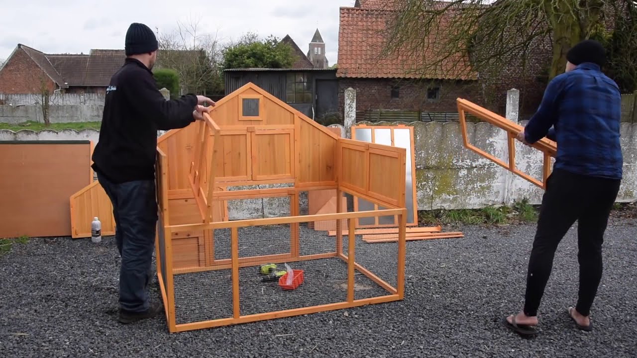 Poulailler Serama toit shingle 12 poules - Chemin des Poulaillers