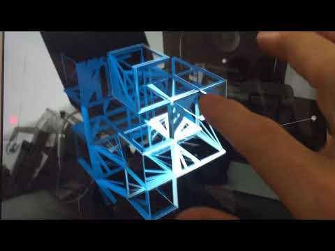 AR superDraw touch experiment
