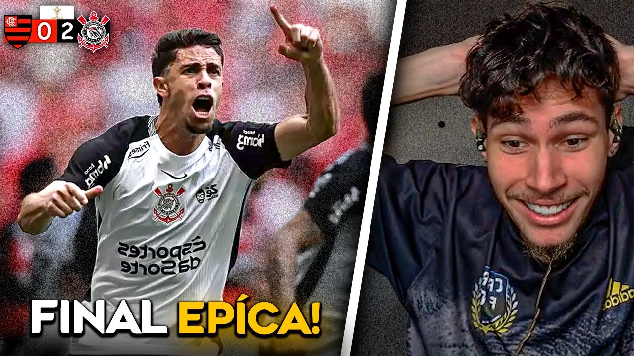 ASSISTINDO A FINAL EPÍCA DA SUPERCOPA DO BRASIL!