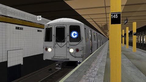 OpenBVE Run: R46 (C) Line from 168 St to Euclid Avenue