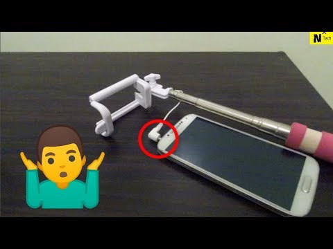 حل مشكلة عصا السيلفي لإلتقاط الصور SELFIE stick not working - YouTube