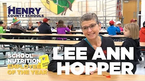 Lee Ann Hopper - 2018 HCS Hero - School Nutrition ...