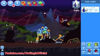 Angry birds Facebook HD- Surf and Turf Level 36 Walkthrough Angry birds Facebook Surf and Turf 36
