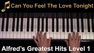 Can You Feel the Love Tonight (Elementary Piano Solo)