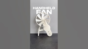 Useful 3D Prints - Handheld Fan