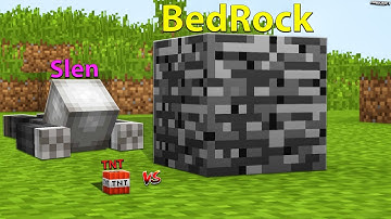 PHÁ HUỶ THÀNH CÔNG KHỐI BEDROCK BẰNG 1 TNT SIÊU NHỎ TRONG MCPE | Thử Thách SlenderMan