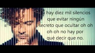 David Bisbal-Diez Mil Maneras Letra