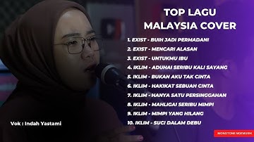 COVER LIRIK LAGU IKLIM - EXIST BY INDAH YASTAMI | ALBUM PART MALAYSIA SLOWROCK