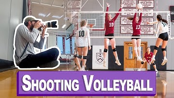 How to Photograph Volleyball - Focusing, Locations, Indoor Light, Settings, Gear