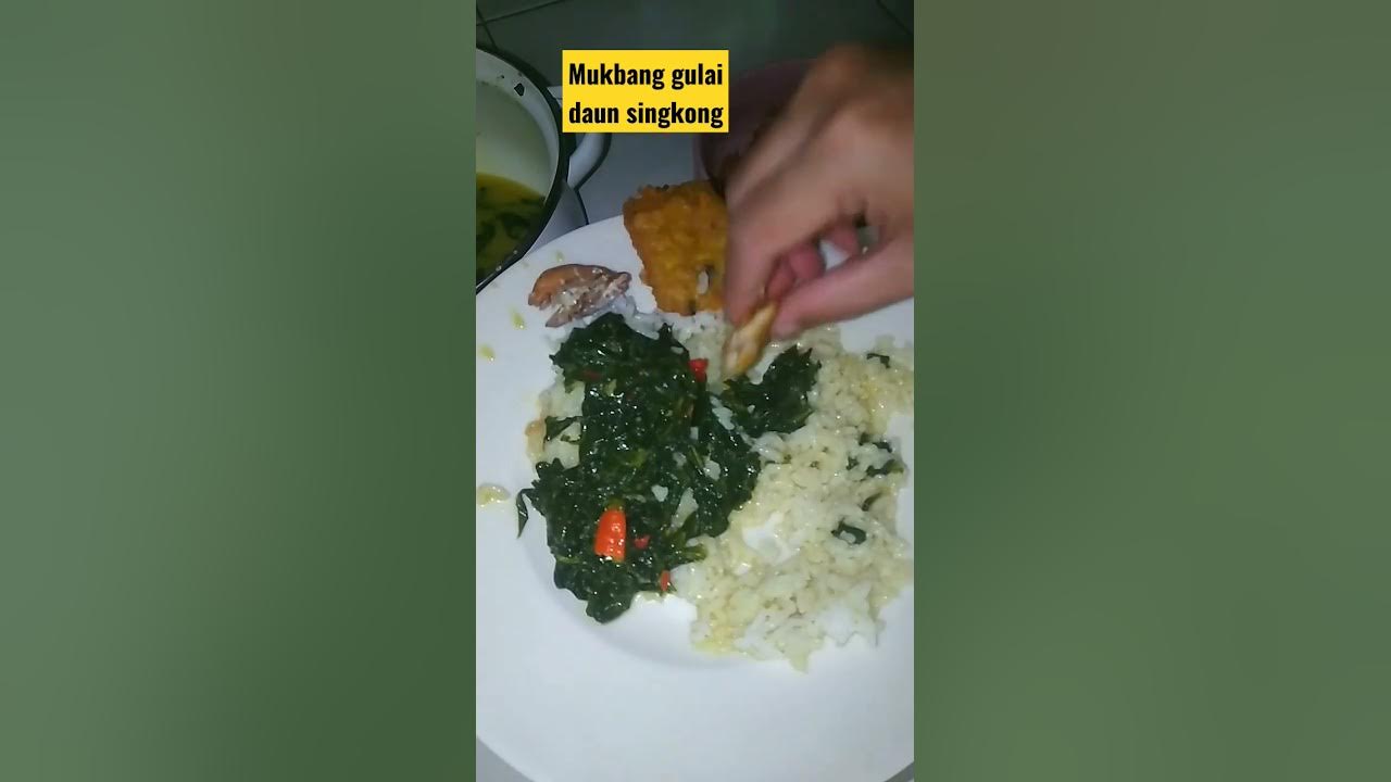 MUKBANG GULAI DAUN SINGKONG MANTAP #shorts #short #shortvideo