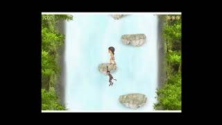 Jess's Waterfall Jump: An old American Girl web game screenshot 1