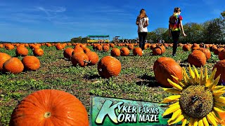 KYKER FARMS PUMPKIN PATCH & MORE! Sevierville Tennessee HAY RIDES CORN MAZE