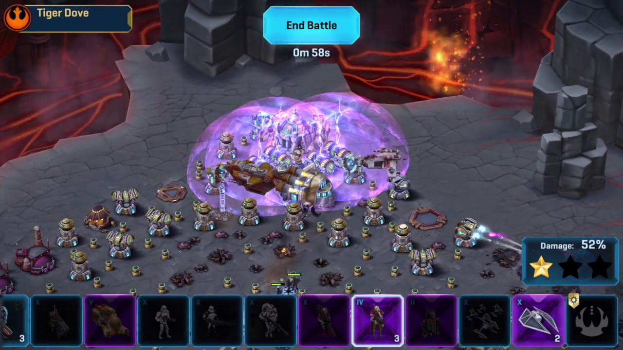 Star Wars Commander Squad War 1st ORDER2 Vs Havoc RAJC Lord 
