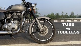 Tube or Tubless tyres for your Royal Enfield