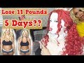 Trisha Paytas Eats NO FOOD for 5 days! Sketchy Before and After Pictures  (Responding To Fat Chicks)