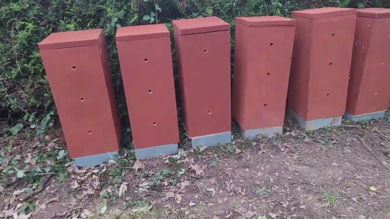 Rucher de Montgeron - Stockage de ruches caissons