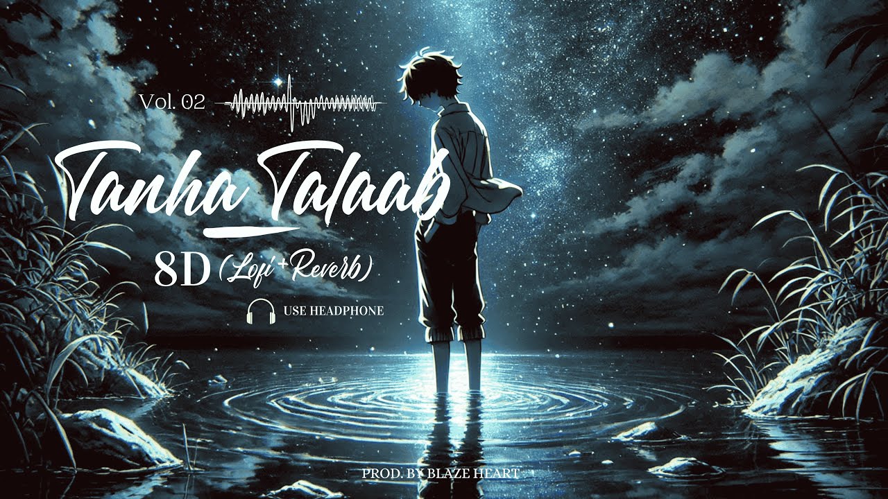 Tanha Talaab – Lofi 8D || Close Your Eyes & Feel the Vibes 🎧✨|| Prod. By  BLAZE HEART