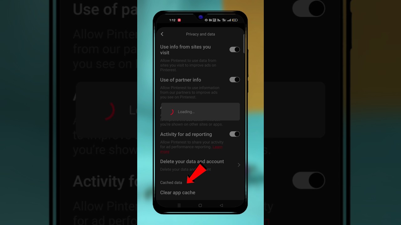 Pinterest App Cache Clear Kaise Kare 😐 How To Clear Cache On Pinterest App 