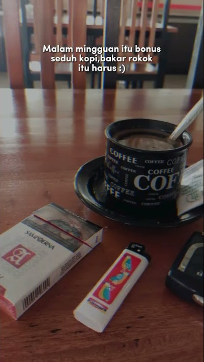 Status malam Minggu di cafe