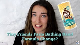Is Tiny Friends Farm Bathing Sand Safe? | Tiny Friends Farm Formula Change?