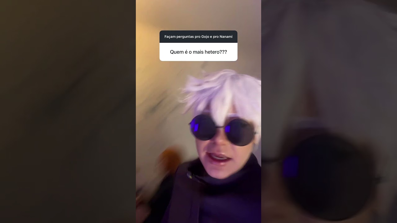 GOJO E NANAMI RESPONDEM!! #cosplay #jujutsukaisen #gojosatoru ​⁠ @Nandalorenzine