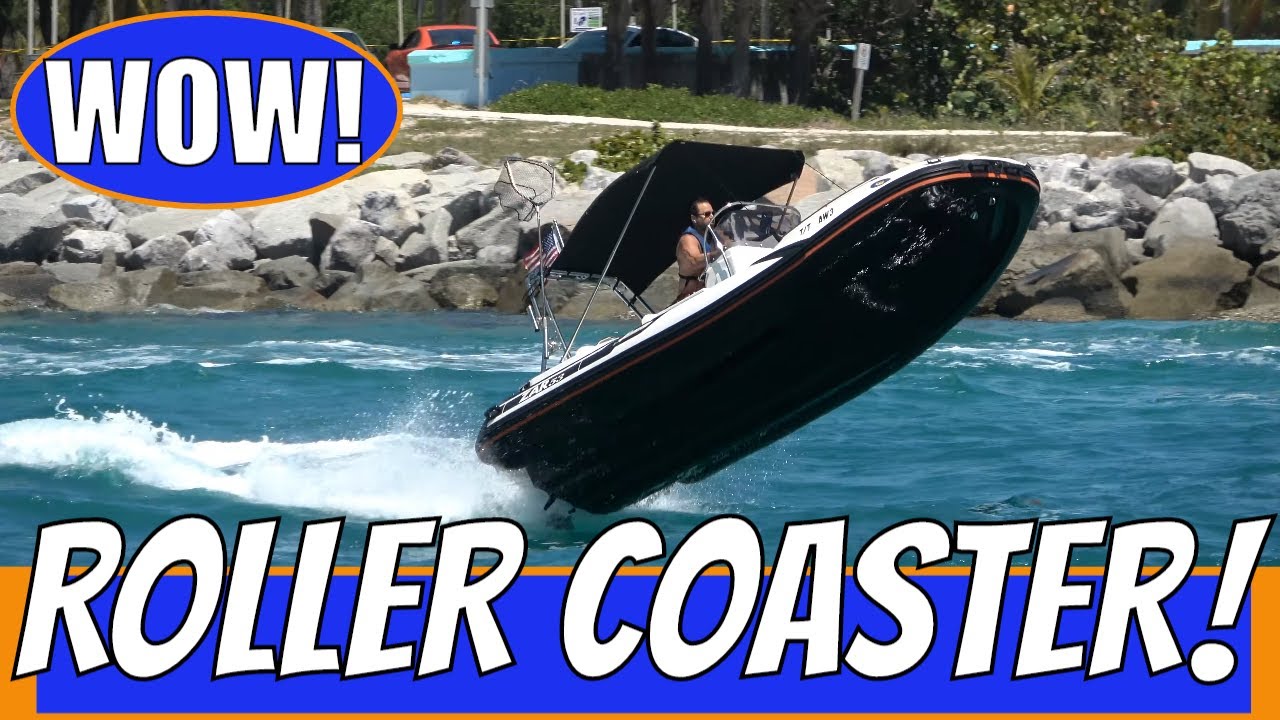 🚤🌴 HOW TO SINK A BOAT AT HAULOVER INLET Miami beach YouTube