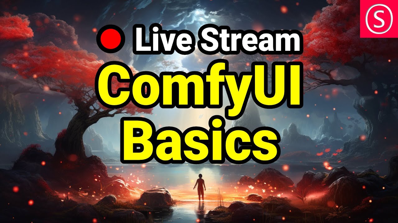 ComfyUI Basics – Live Stream – Join me & Have Fun ComfyUI Basics – Live Stream – Join me & Have Fun