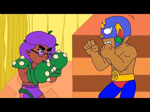 Rosa BIG BOSS - Brawl Stars Animation