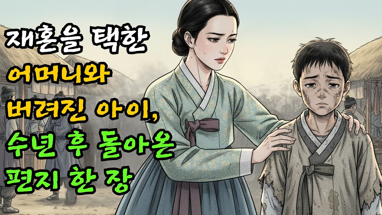 재혼을 택한 어머니와 버려진 아이, 수년 후 돌아온 편지 한 장| 야담 | 민담 | 전설 | 옛날이야기