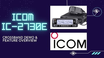 Icom 2730E Crossband Repeater Demo & Radio Review for RAYNET