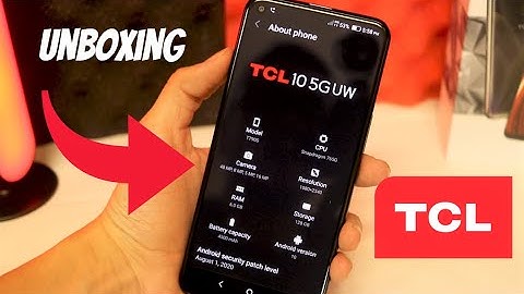 TCL 10 5G UW (Unboxing and first impressions)