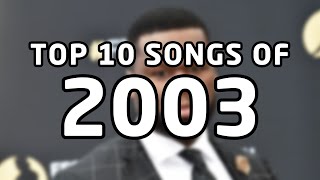 Top songs of 2003 -