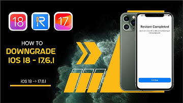 How to Downgrade iOS 18 to iOS 17.6 Without Data Loss | 2024 Full Guide