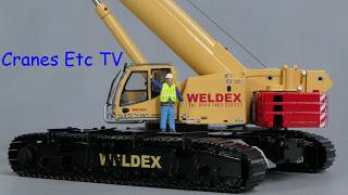 Conrad Weldex Liebherr LTR 1220 Telescopic Crawler Crane by Cranes Etc TV
