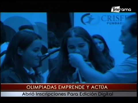 Olimpiadas emprende y actúa abrió inscripciones para edición digital