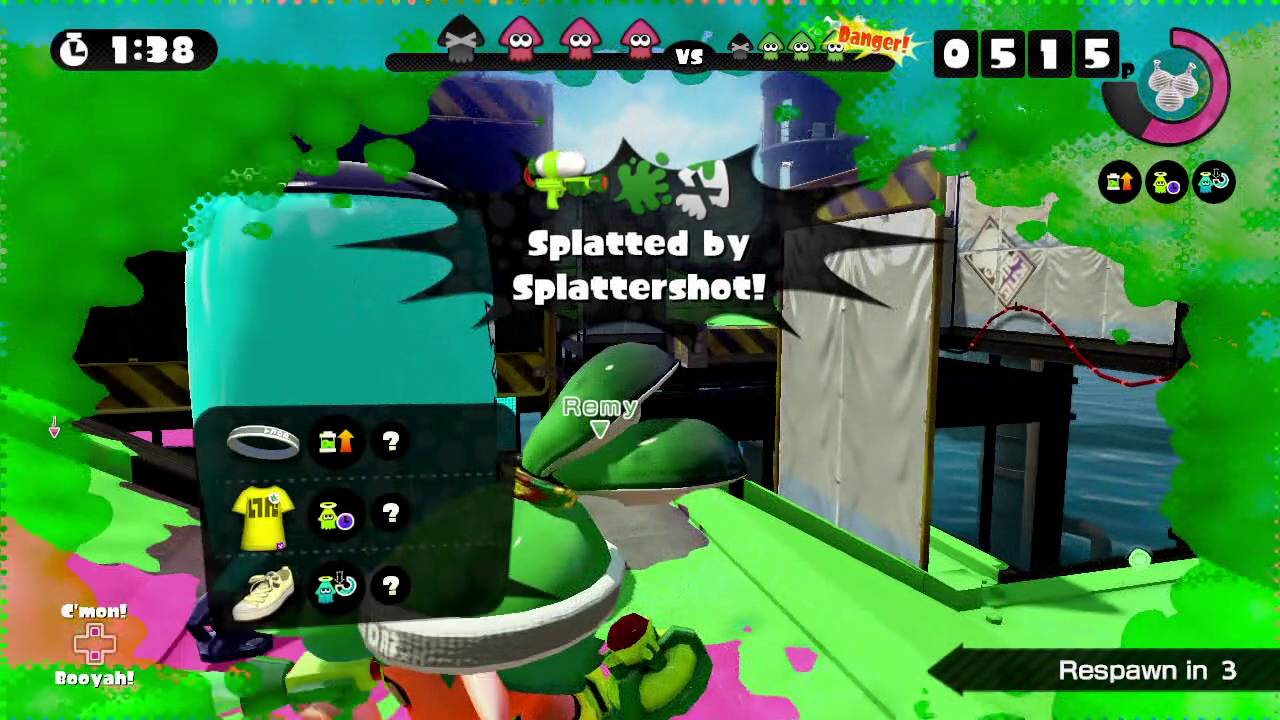 SALTSPRAY RIG ~ SPLATTERSHOT 6 ~ GLOBAL TESTFIRE 2016 ~ SPLATOON - No ...