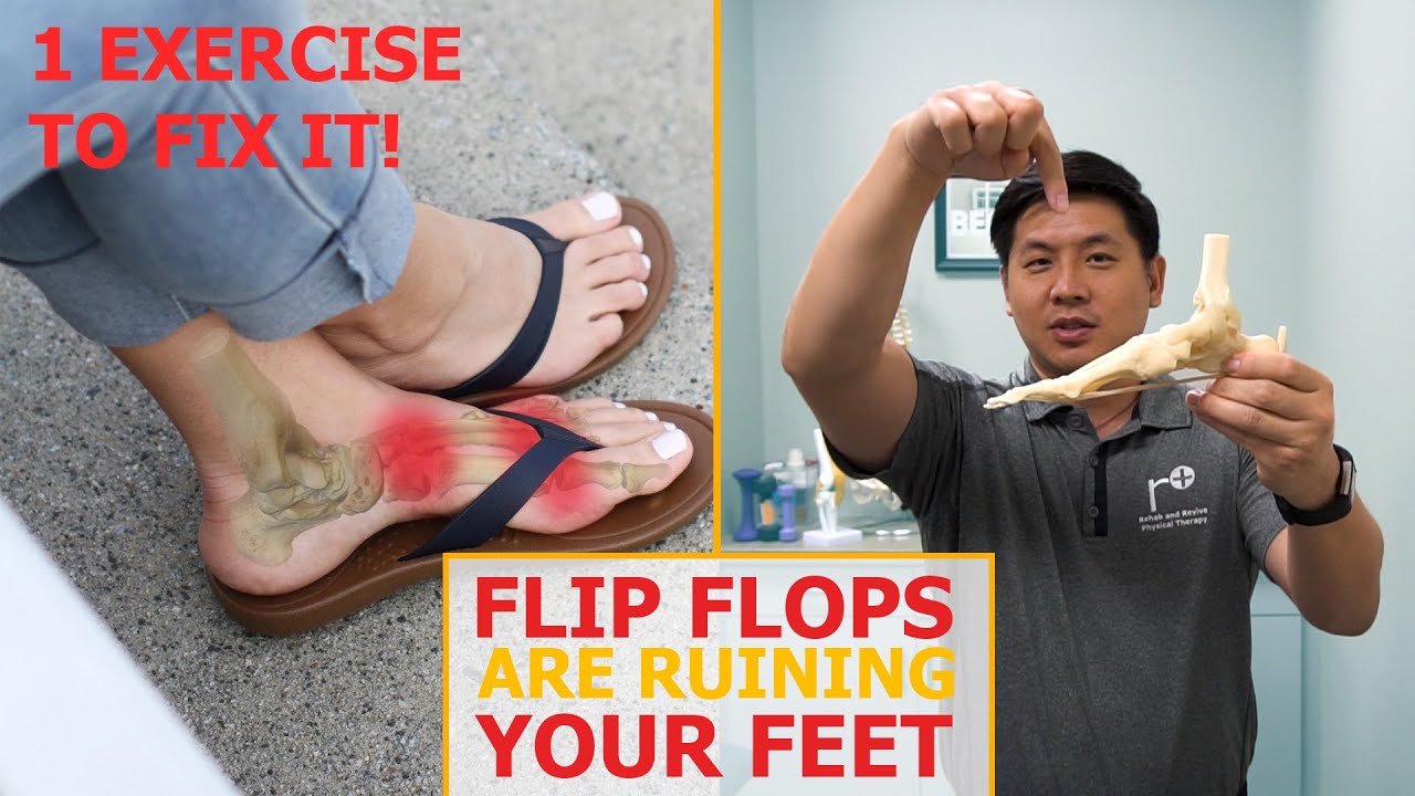 exercise flip flops