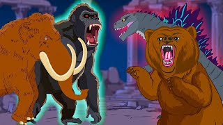 We’re going on a Godzilla  hunt vs King Kong hunt vs Mammoth hunt vs Bear hunt -Preschool Songs