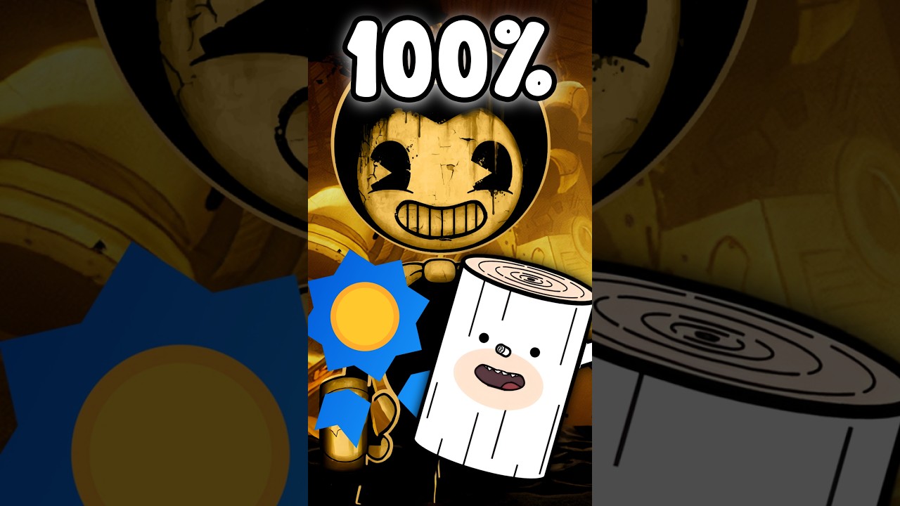 completei BENDY AND THE INK MACHINE a 100%