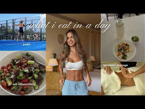 WHAT I EAT IN A DAY: Wedding Prep Edition | Anti-Inflammatory Routine & Daily Workouts