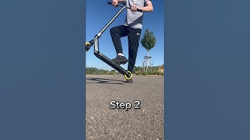 How to Tailwhip in 30 Seconds #viral #stunt #scooter #tutorial #stuntscooter