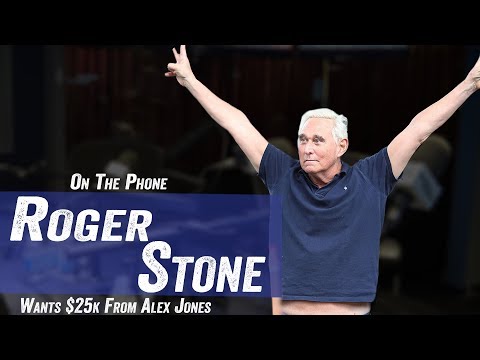 Roger Stone Wants $25k From Alex Jones - Jim Norton & Sam Roberts