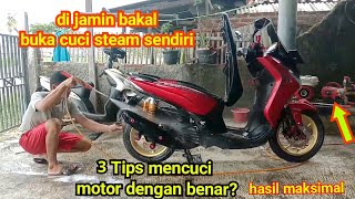 MANDIIN R15 SAMPAI KINCLONG!!! || Cuci Motor Sendiri!!!. 