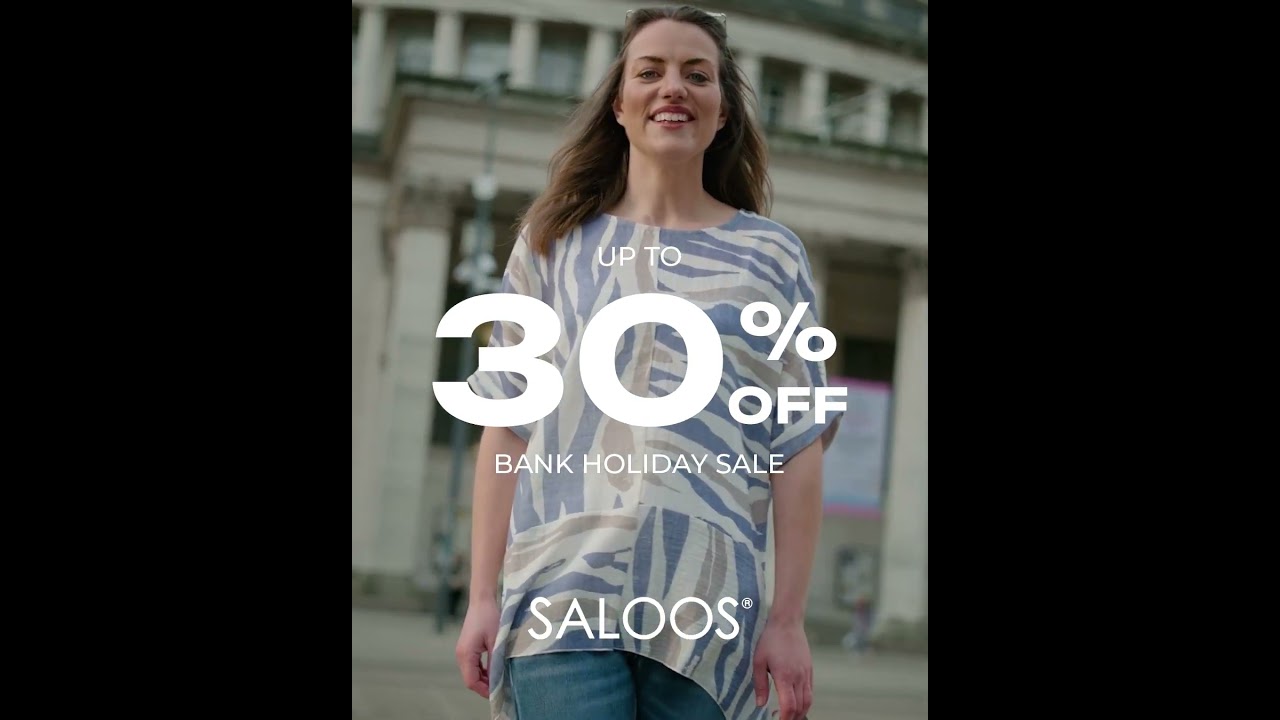 Saloos Bank Holiday 30% Sale- S PORTRAIT APR