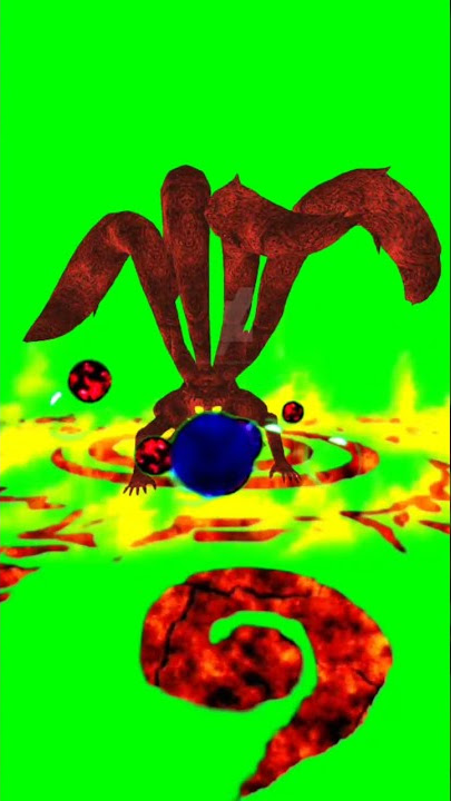 green screen bijudama kurama