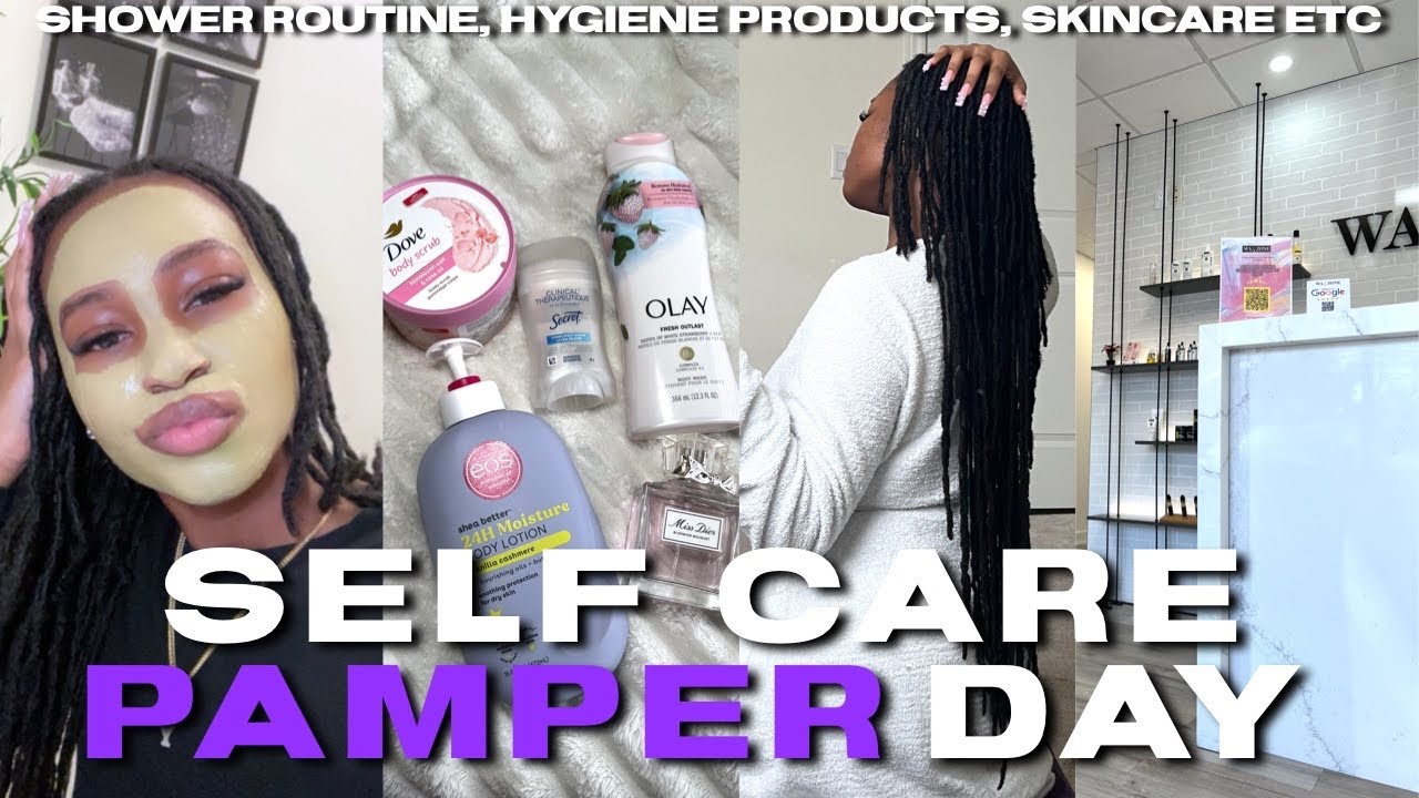 Self Care Pamper Day Routine | Shower Routine, Hygiene Products ...