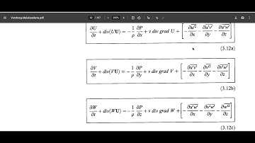 Turbulence Modelling - IV