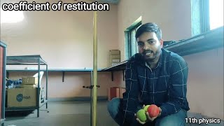 Celebrity coefficient of restitution || 11th physics practical #11thphysics @a2zpractical991 Profile