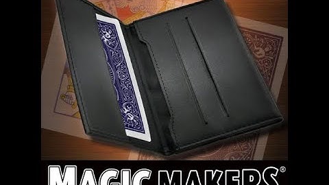 Invisible Exchange Wallet by Magic Makers @dynamitemagicshop